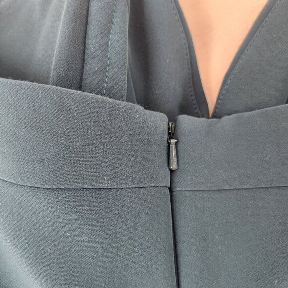 Lovers & Friends Rivera Dress Teal Green Asymmetric Bridesmaids Dress Cocktail S - Picture 5 of 8